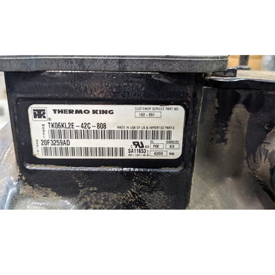 1020951 Kompressor Scroll 6 PS mit Temperatursensor Ut800/Ut1200 Thermo King Teile für Lkw-Kühlschrank