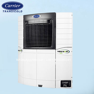 Halb Anhänger-Fördermaschinen-LKW-Kühlgerät-selbst- angetriebener Vektor 1550