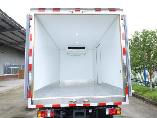 QINGLING ISUZU KV100 100P Kühlfahrzeug für Lebensmittel Fleisch Fisch Transport NKR Gefrierschrank 5 Tonnen THERMO KING RV380 Kühlung