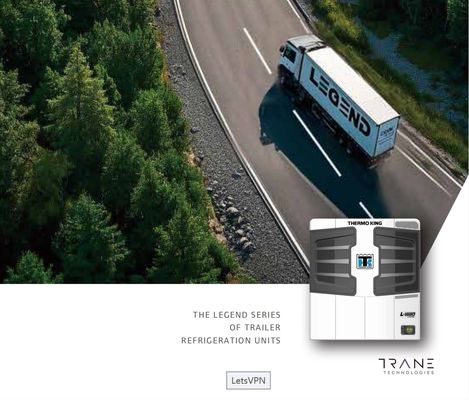 THERMO KING neues Modell der Anhängerkühlvorrichtung Legend L-1880 30/50 Asien-Pazifik-Markt bessere Kraftstoffeinsparung und bessere Kühlleistung