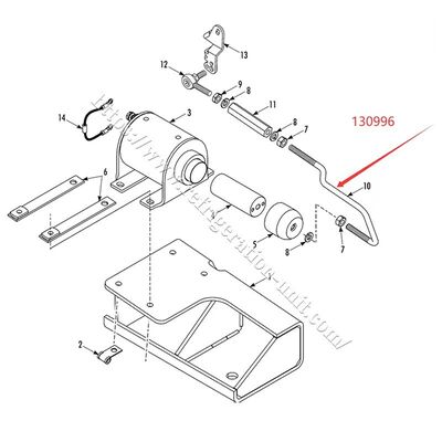 130996 THERMOKING SP Kühlgerät Zugstange- Brennstoffmagneton,T-M/T-R Ersatzteile