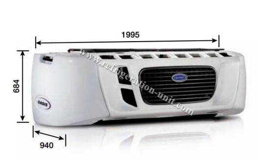 Oasis 350 Carrier Transicold Kühlgerät für 8-9 Meter Kühlschrank Lkw in 40-50 Grad Umgebungstemperatur guter Preis
