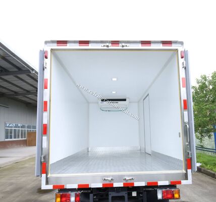 Isuzu 100p LKW-Fahrgestell der japanischen Marke mit 4,1 Meter langem Kühlkoffer mit THERMO KING-Kühleinheiten RV380V 4X2 Mini 3 Tonnen 2 Tonnen Tiefkühl-Kühlwagen