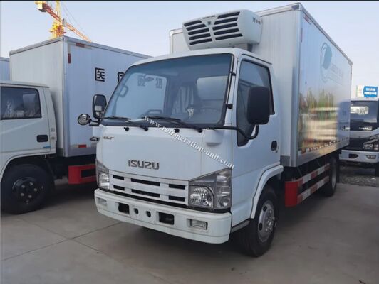 Isuzu 100p LKW-Fahrgestell der japanischen Marke mit 4,1 Meter langem Kühlkoffer mit THERMO KING-Kühleinheiten RV380V 4X2 Mini 3 Tonnen 2 Tonnen Tiefkühl-Kühlwagen