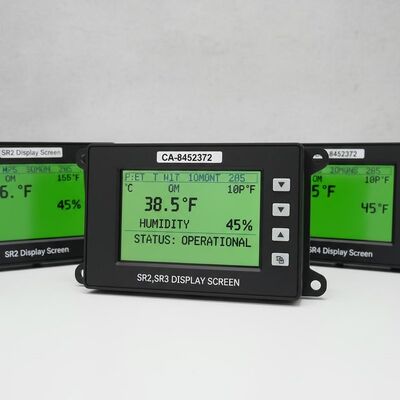 SR2,SR3, SR4 Display Screen, SR2,SR3 Display Screen CA-8452372 Grünes Display Typ LCD Bildschirm für THERMO KING SB210 SB230 HMIs Ersatzteile