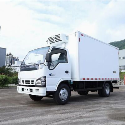 ISUZU QINGLING 600P 6-Rad 3-Ton-Kühltransporter mit THERMO KING Kühlaggregat Modell RV380