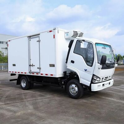 ISUZU QINGLING 600P 6-Rad 3-Ton-Kühltransporter mit THERMO KING Kühlaggregat Modell RV380