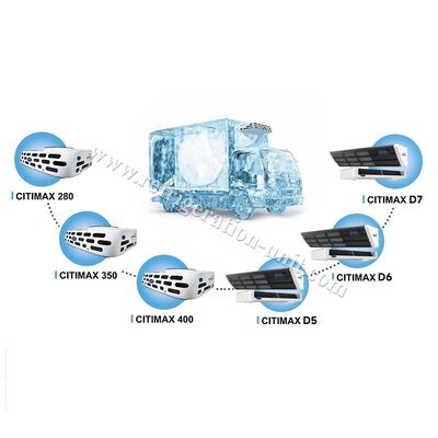 Citimax D6 Modell Carrier Transicold Kühleinheit verfügbar für 4,5-5,5 Meter Kühlschrank Länge Lkw 24V Direktantrieb Fahrzeug angetrieben ersetzen die Citimax 600